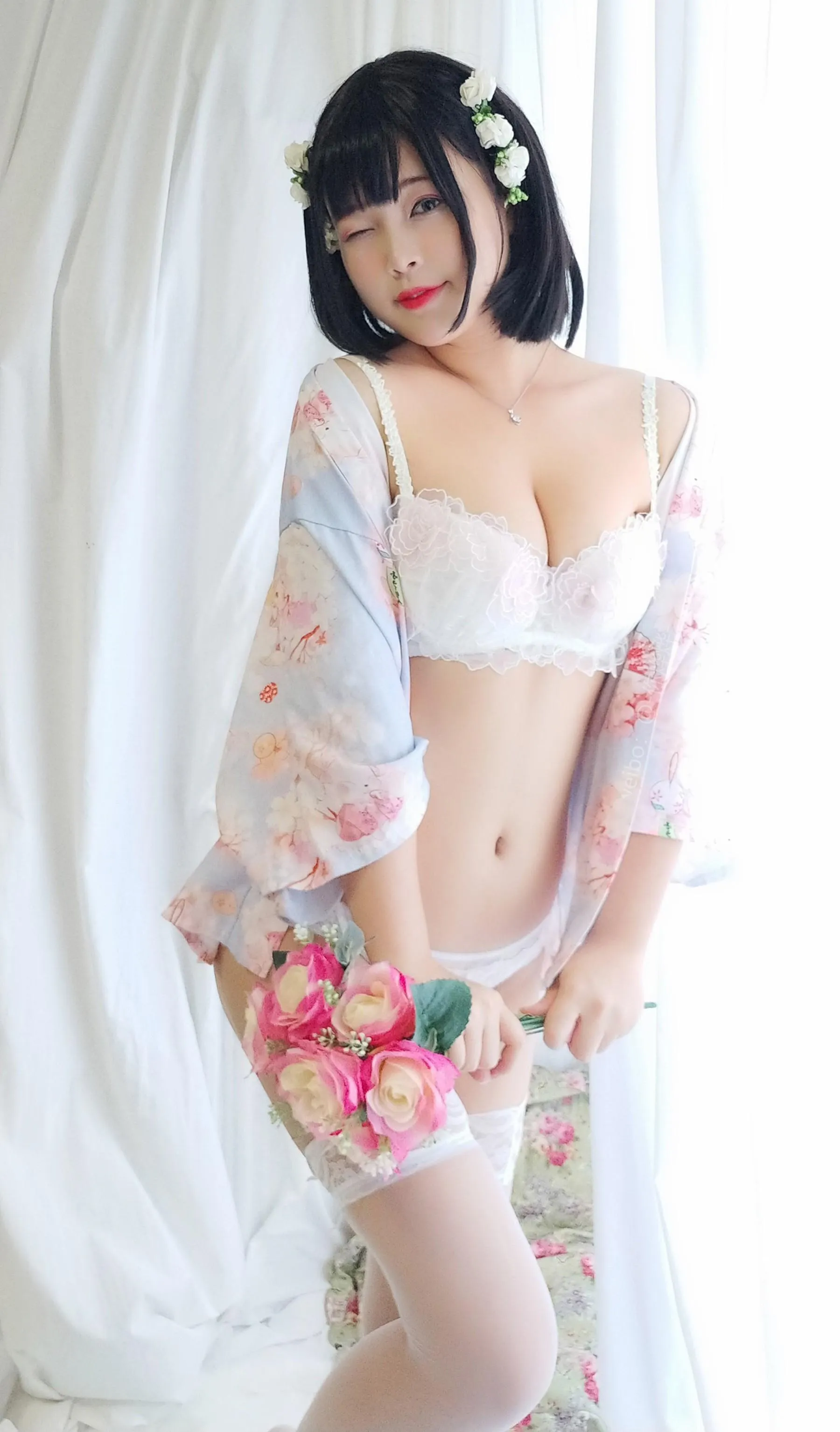 白烨 – NO.02 花与酒与少女 [59P]插图8